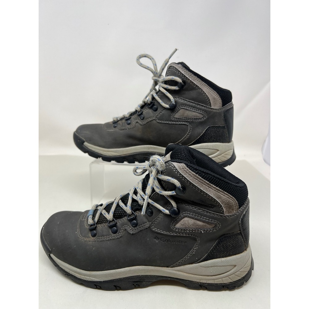 Columbia Newton Ridge Plus II Hiking Boots Mens 10 BL3783-052 Grey Waterproof